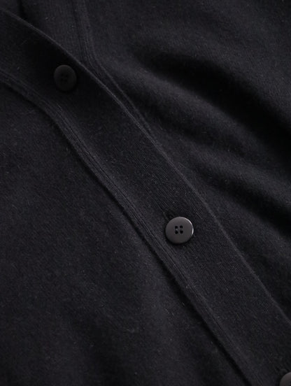 80s issey miyake wind coat cardigan black