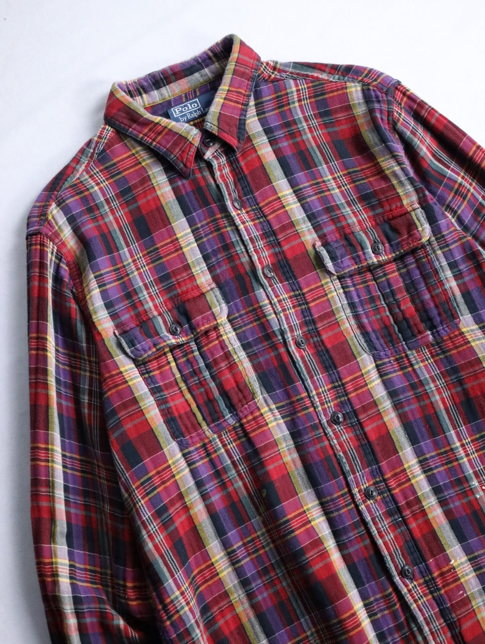 Polo by Ralph Lauren multi color check shirt multi