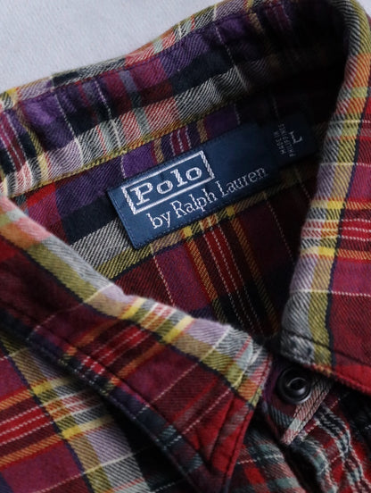Polo by Ralph Lauren multi color check shirt multi