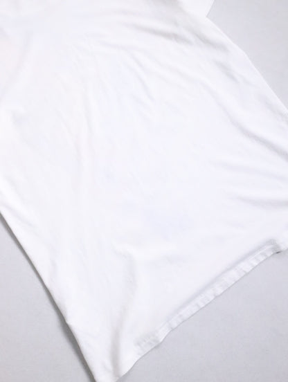 color print design tee white-multi