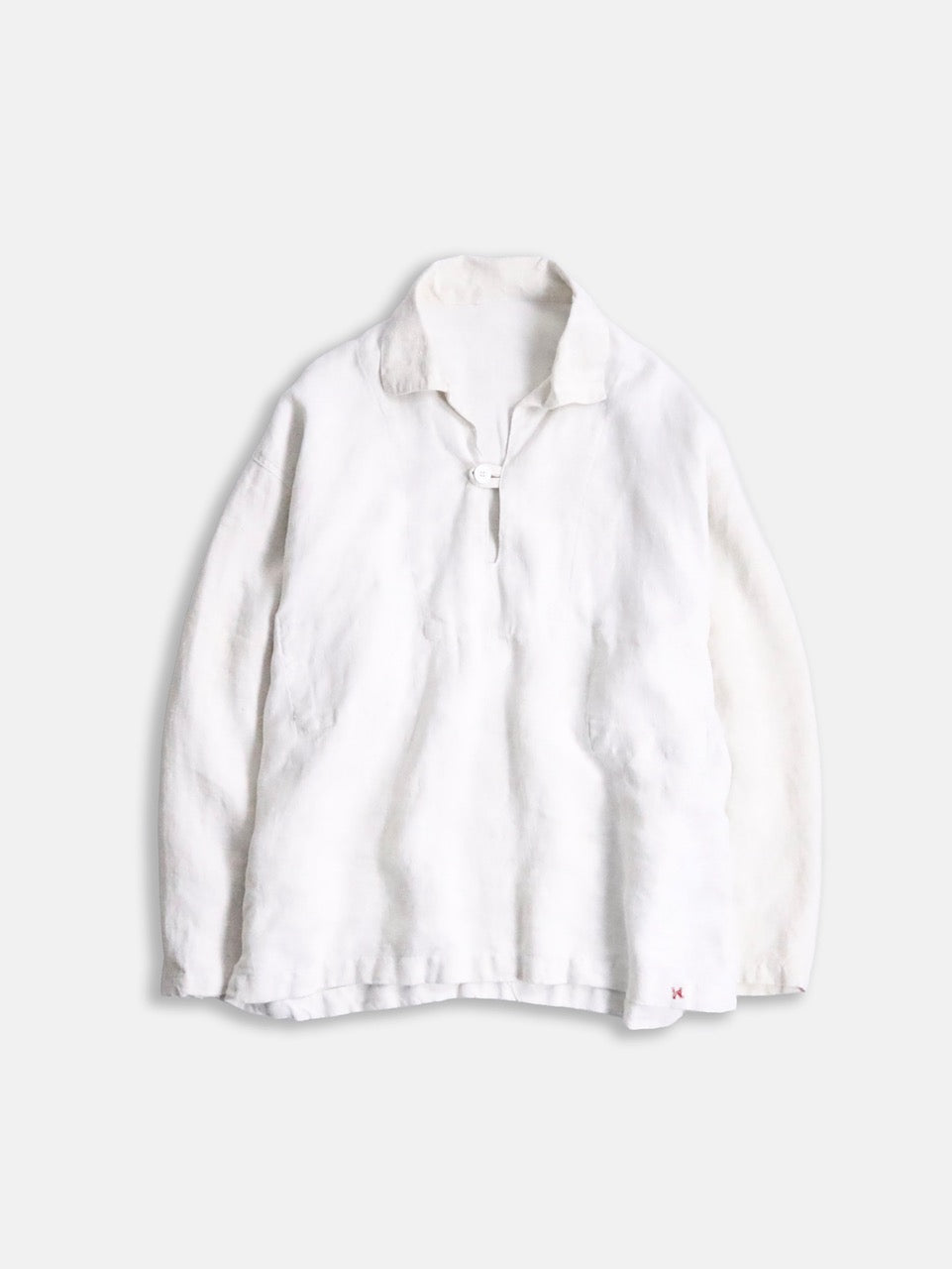 linen skipper pullover ivory