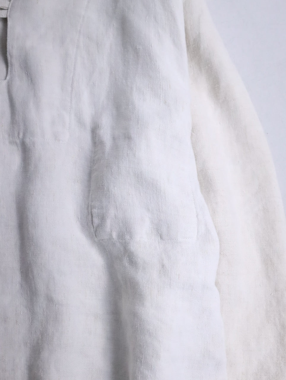 linen skipper pullover ivory