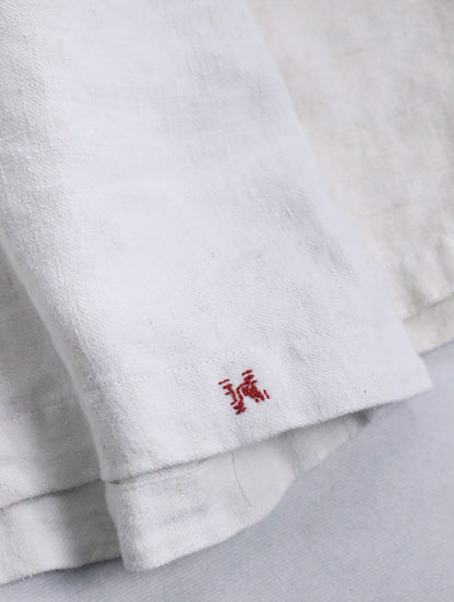linen skipper pullover ivory