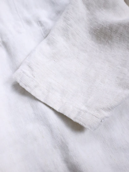 linen skipper pullover ivory