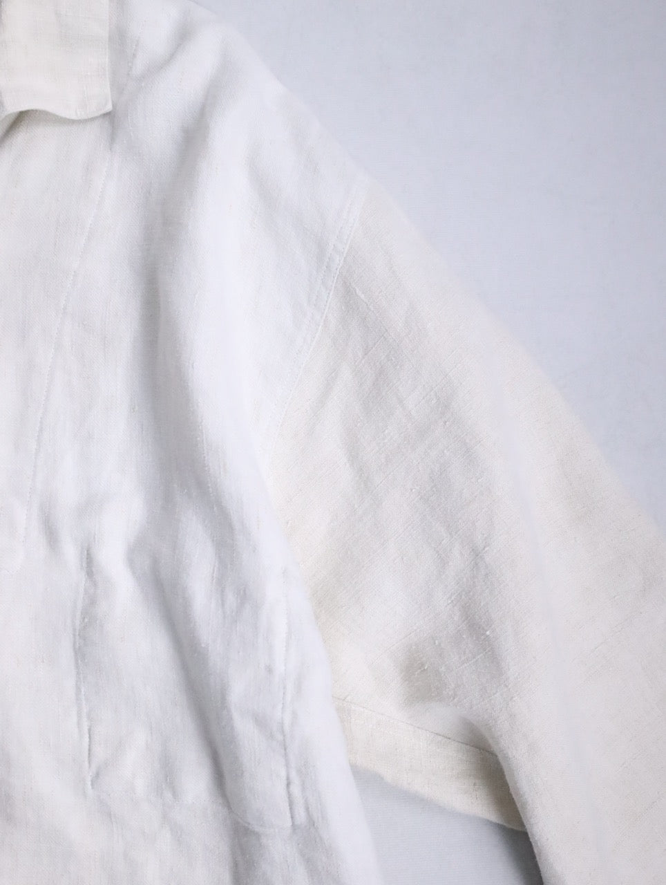 linen skipper pullover ivory
