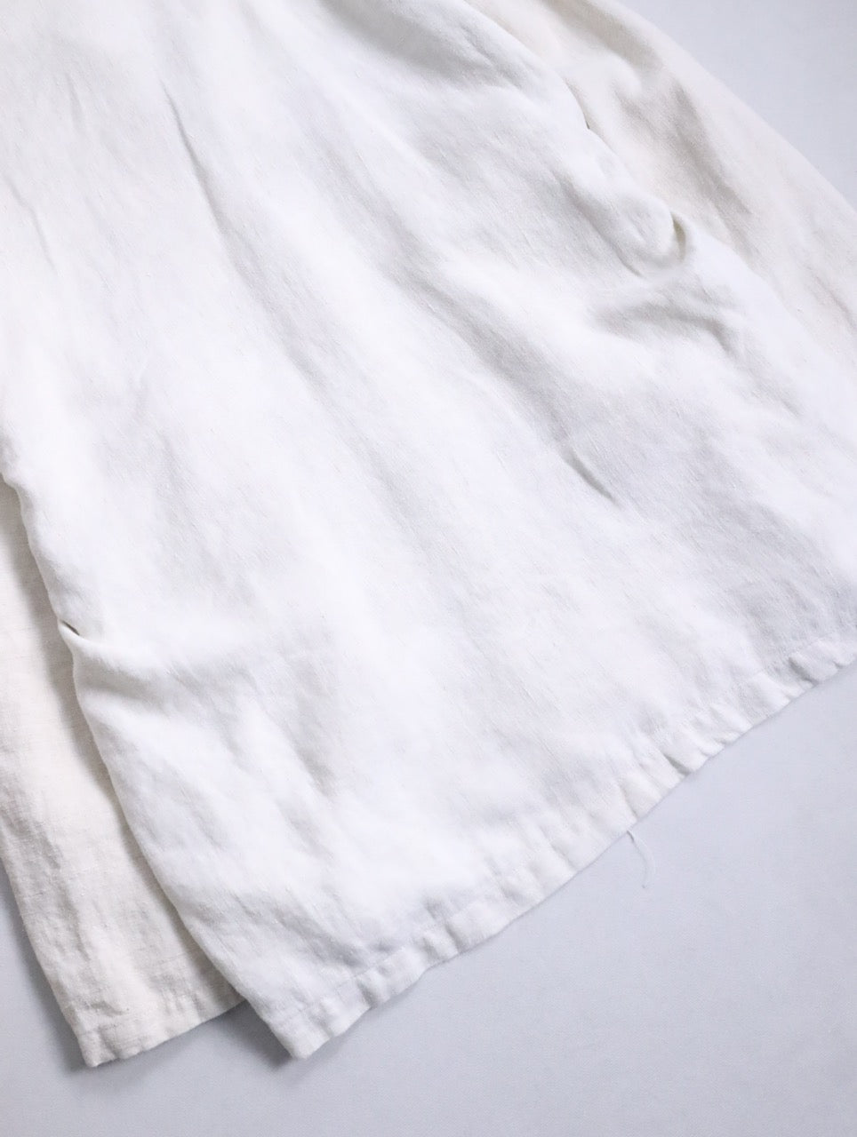 linen skipper pullover ivory