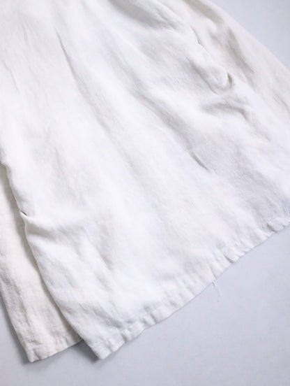 linen skipper pullover ivory