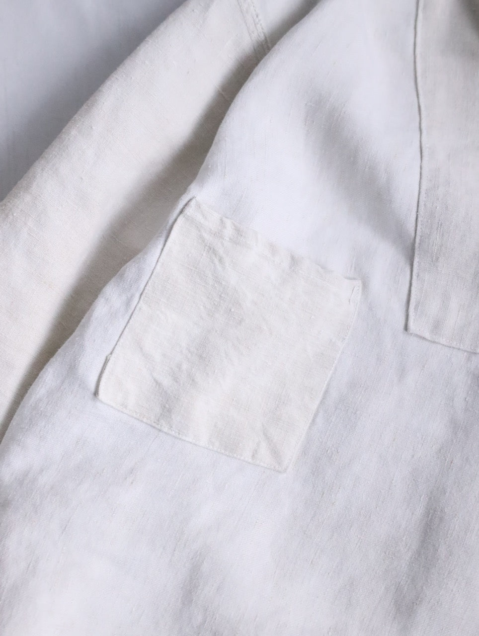 linen skipper pullover ivory