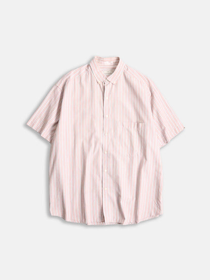 Ermenegildo Zegna s/s stripe shirt pink-white-blue-black