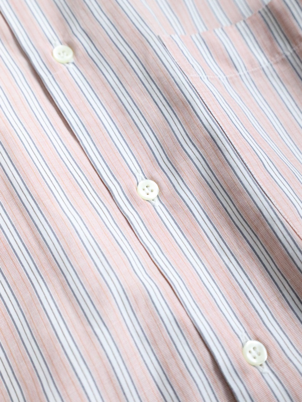 Ermenegildo Zegna s/s stripe shirt pink-white-blue-black