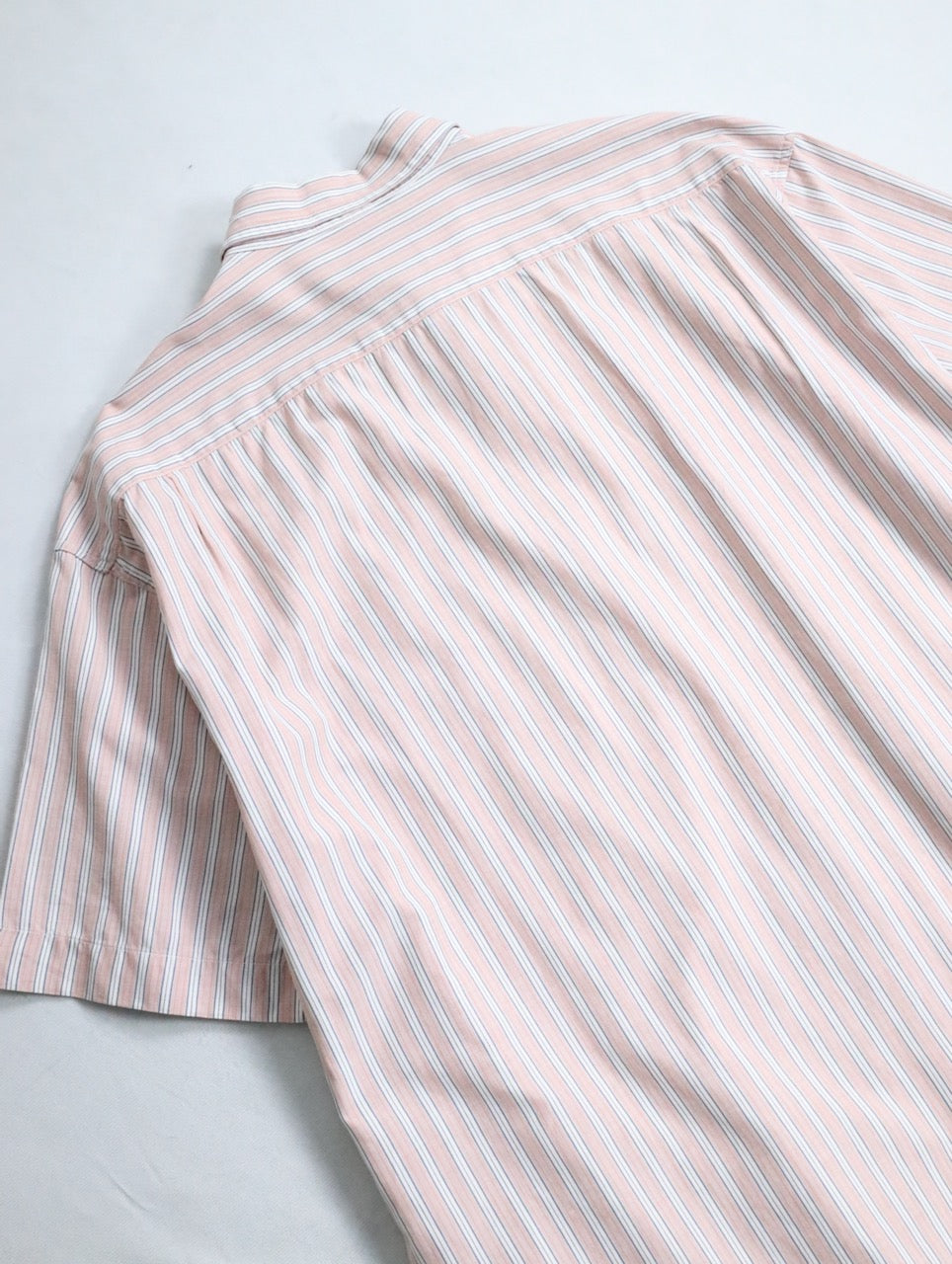 Ermenegildo Zegna s/s stripe shirt pink-white-blue-black