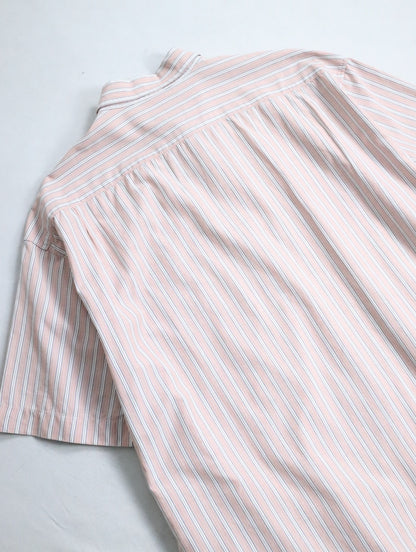 Ermenegildo Zegna s/s stripe shirt pink-white-blue-black