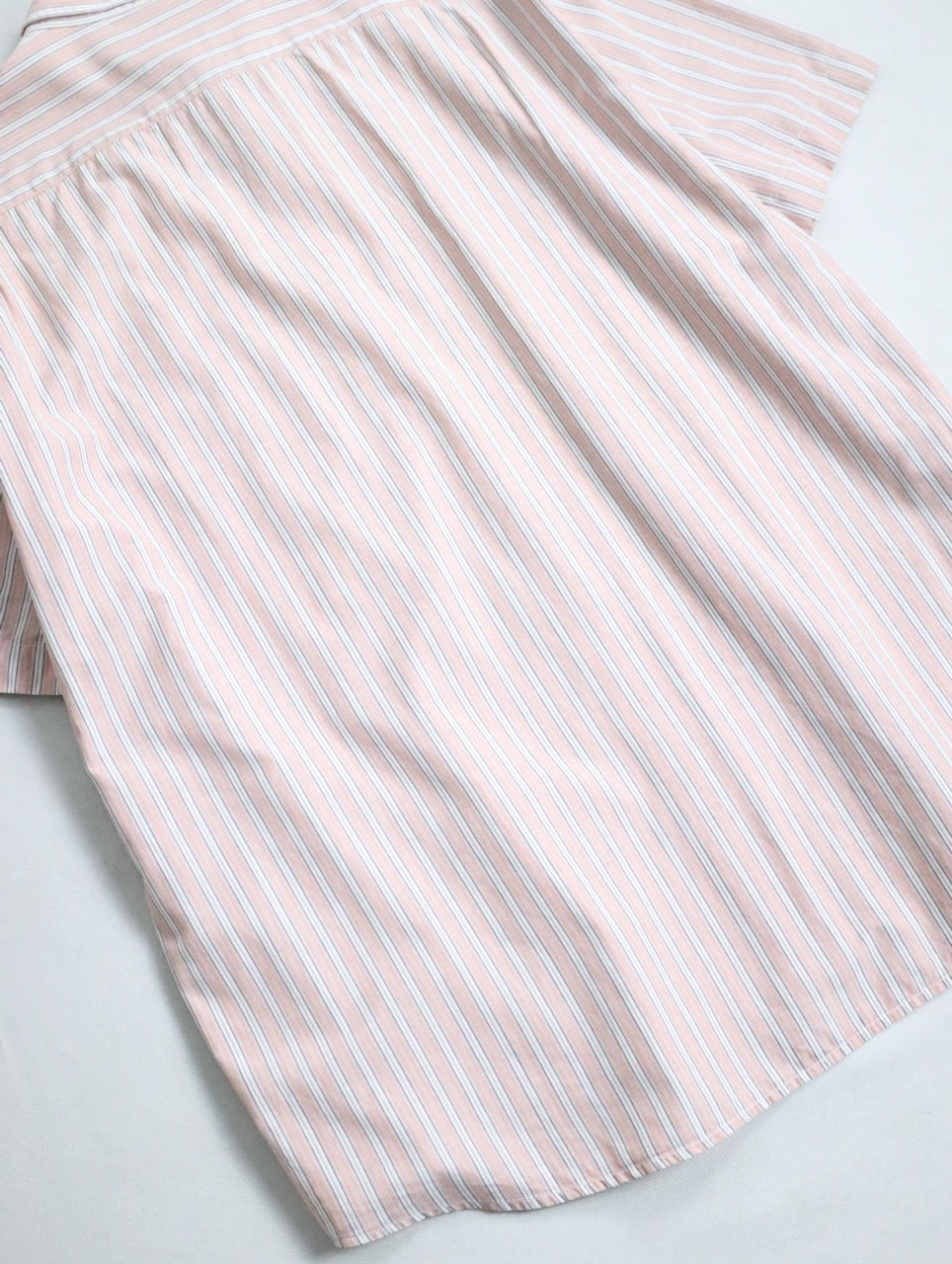 Ermenegildo Zegna s/s stripe shirt pink-white-blue-black