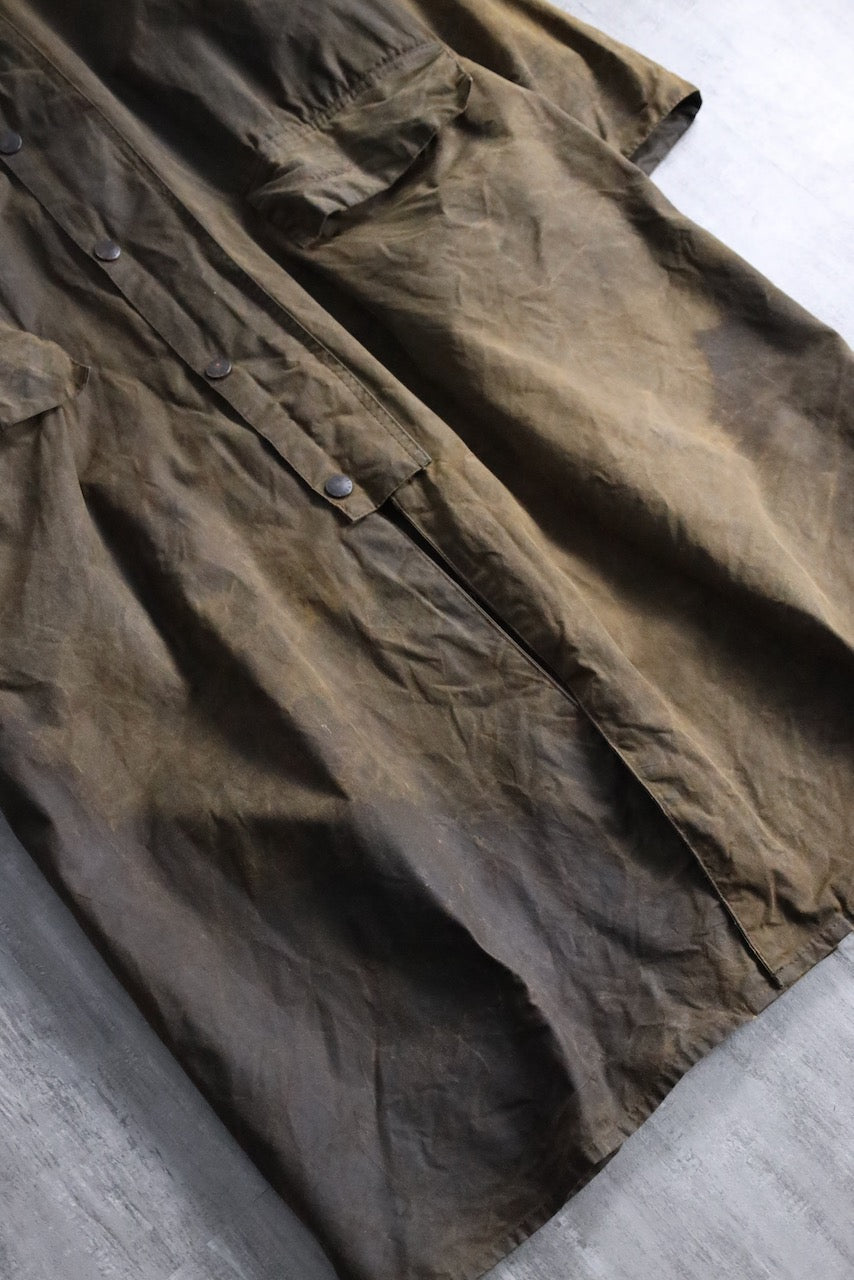 Barbour northumbria oild coat brown