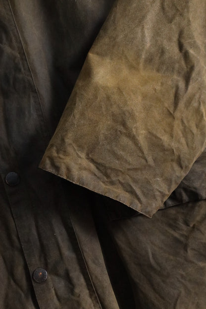 Barbour northumbria oild coat brown