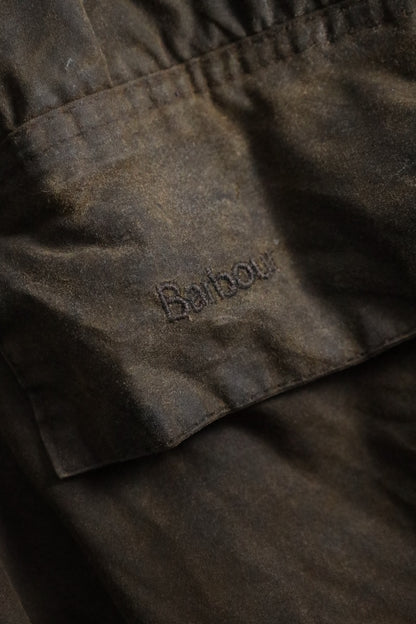 Barbour northumbria oild coat brown