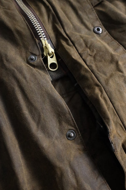 Barbour northumbria oild coat brown