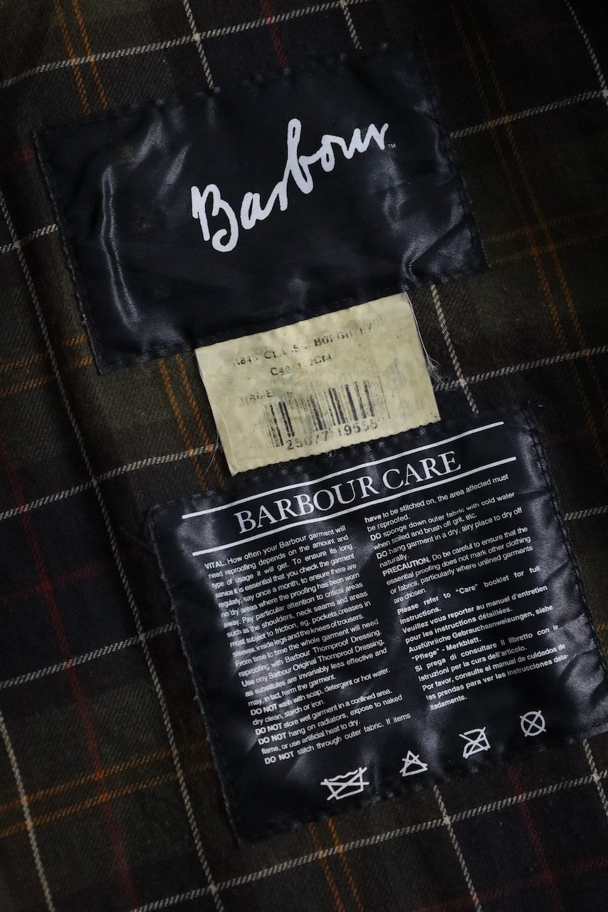 Barbour northumbria oild coat brown