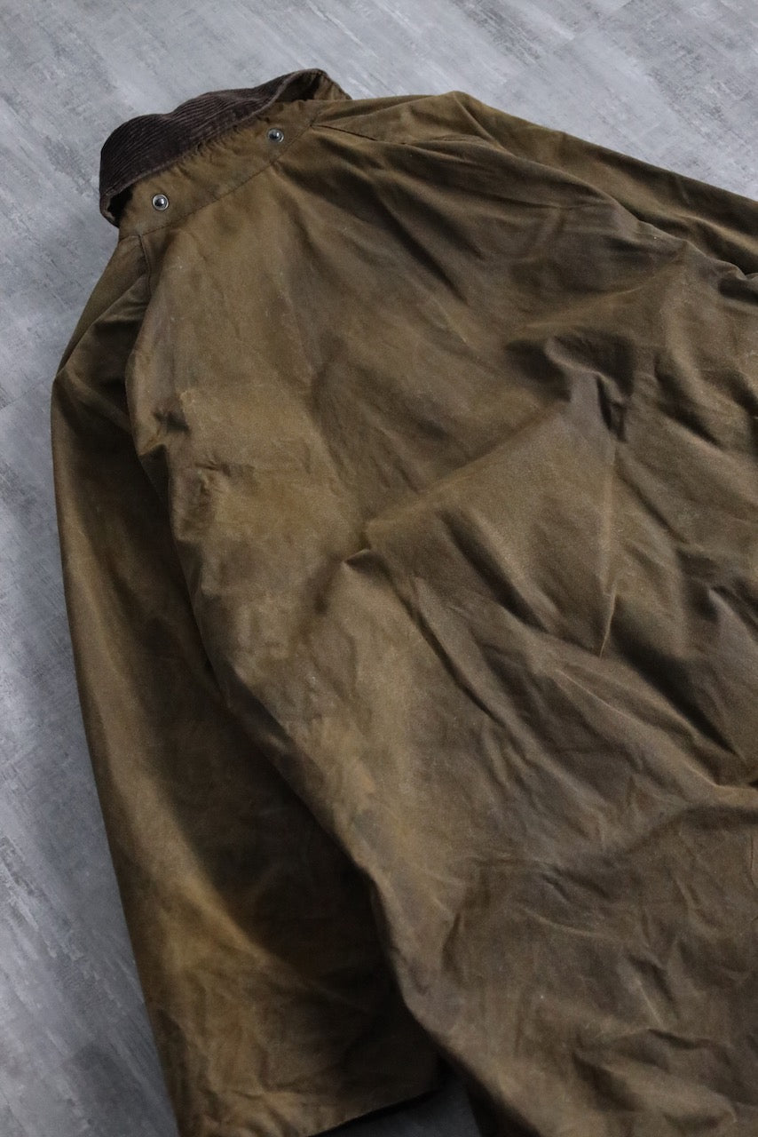 Barbour northumbria oild coat brown