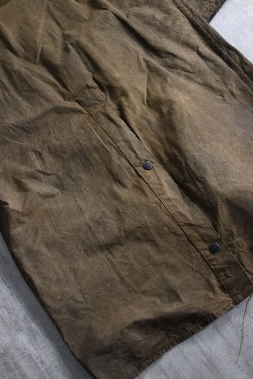 Barbour northumbria oild coat brown