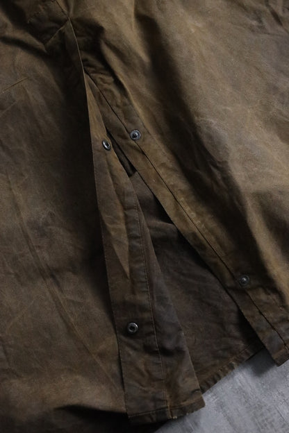 Barbour northumbria oild coat brown