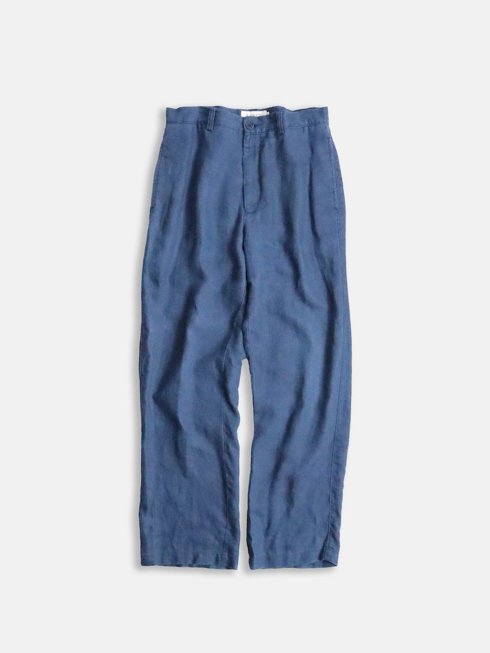 J.CREW linen straight pants navy