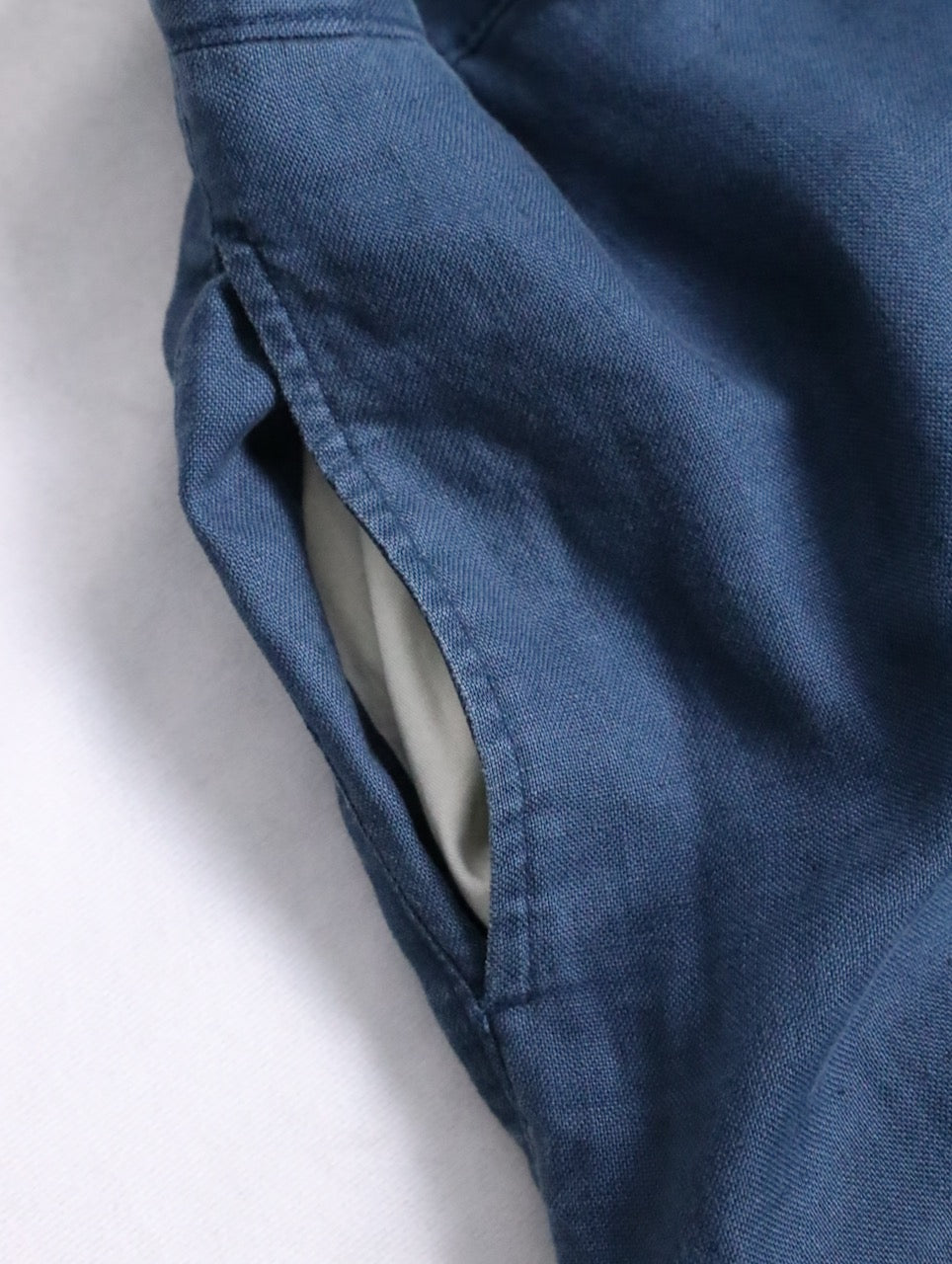 J.CREW linen straight pants navy