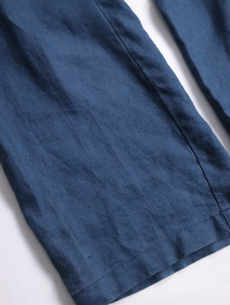 J.CREW linen straight pants navy