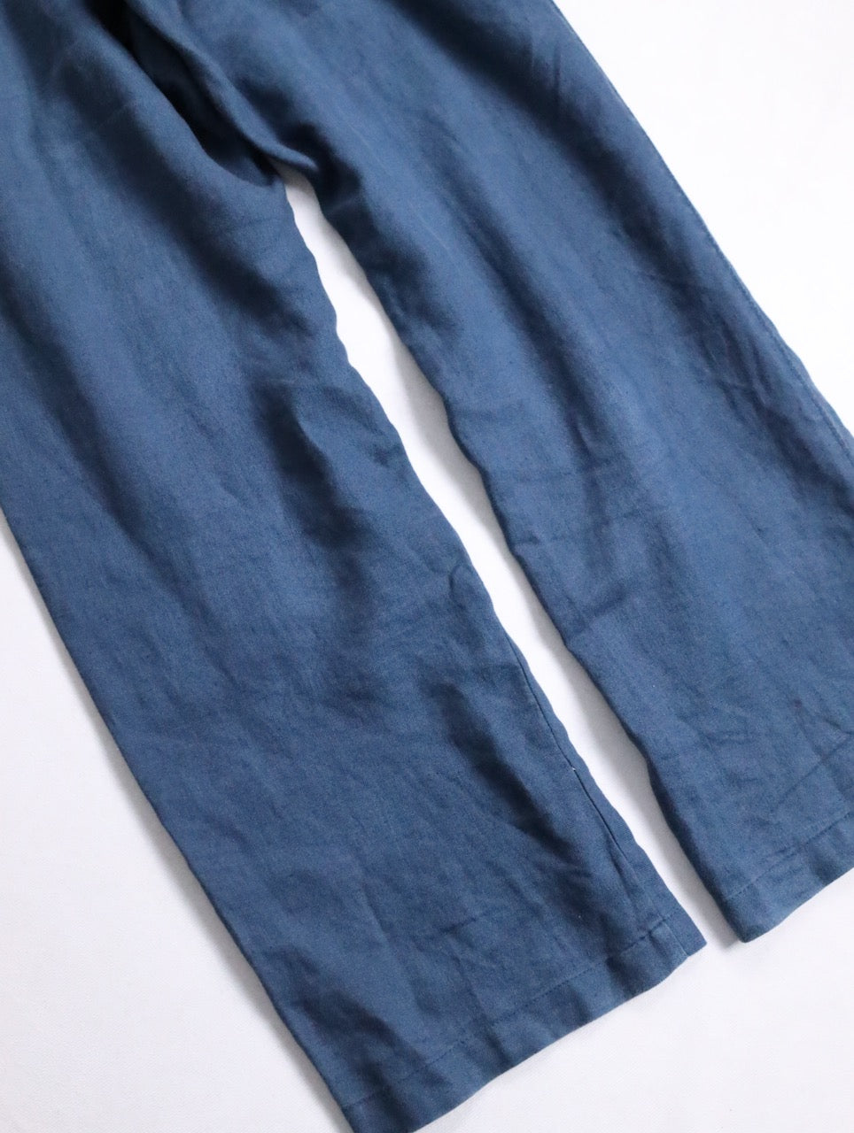 J.CREW linen straight pants navy