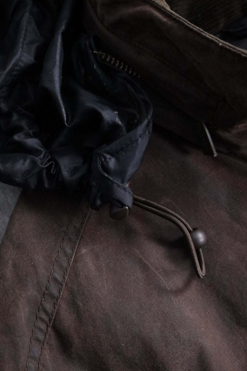 Barbour northumbria oild coat brown