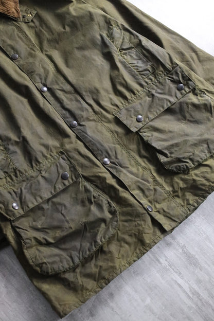 Barbour beaufort oiled jacket khaki