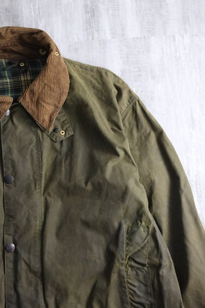 Barbour beaufort oiled jacket khaki