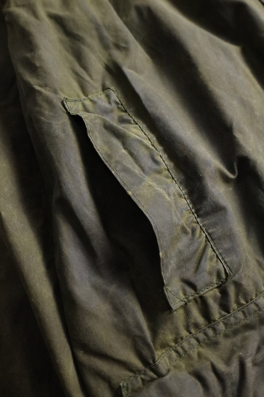 Barbour beaufort oiled jacket khaki