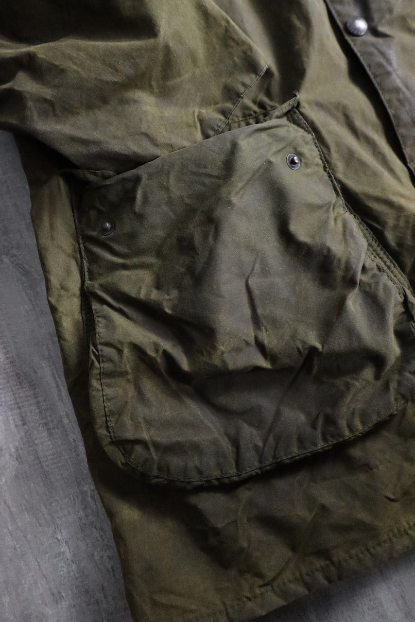 Barbour beaufort oiled jacket khaki