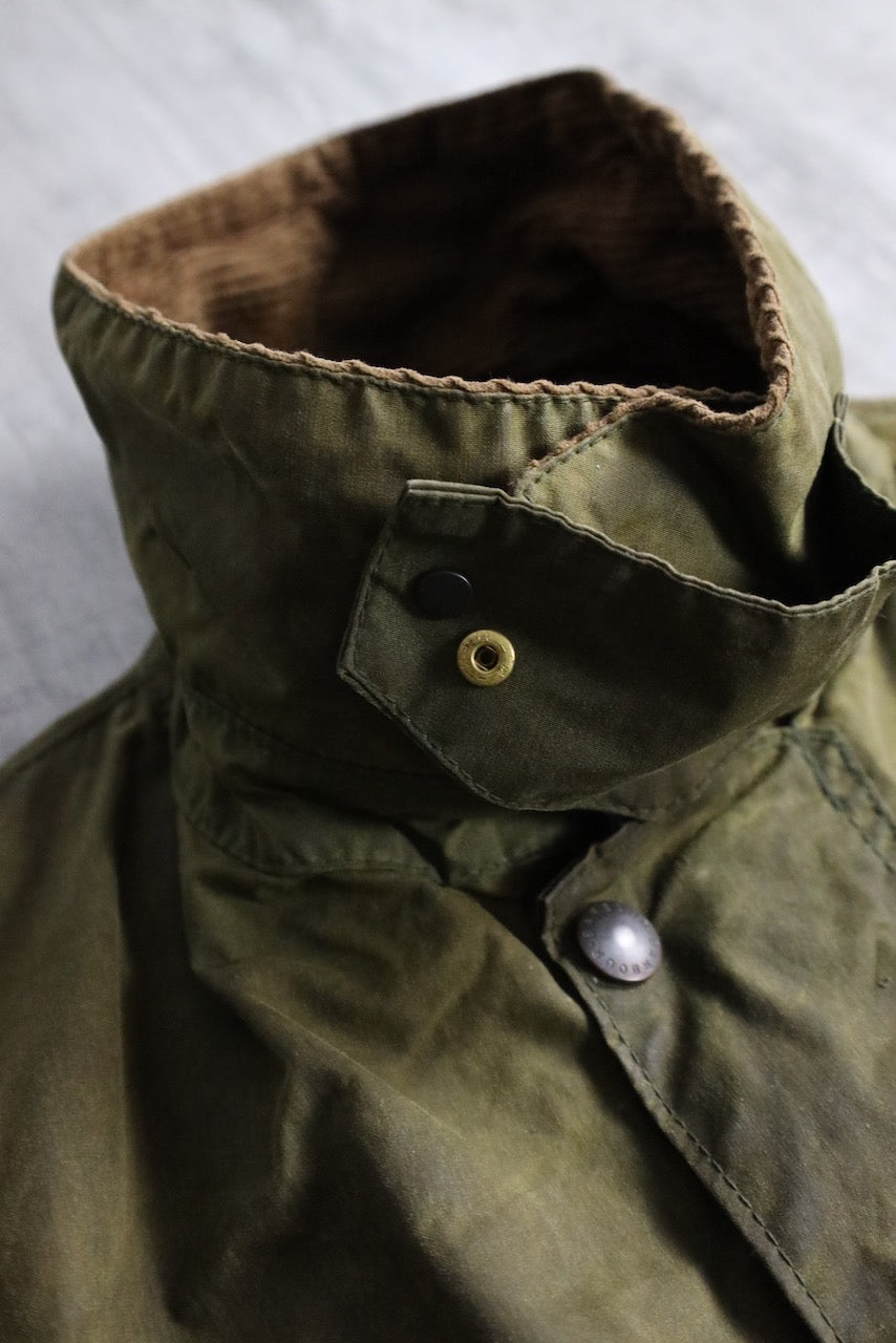 Barbour beaufort oiled jacket khaki