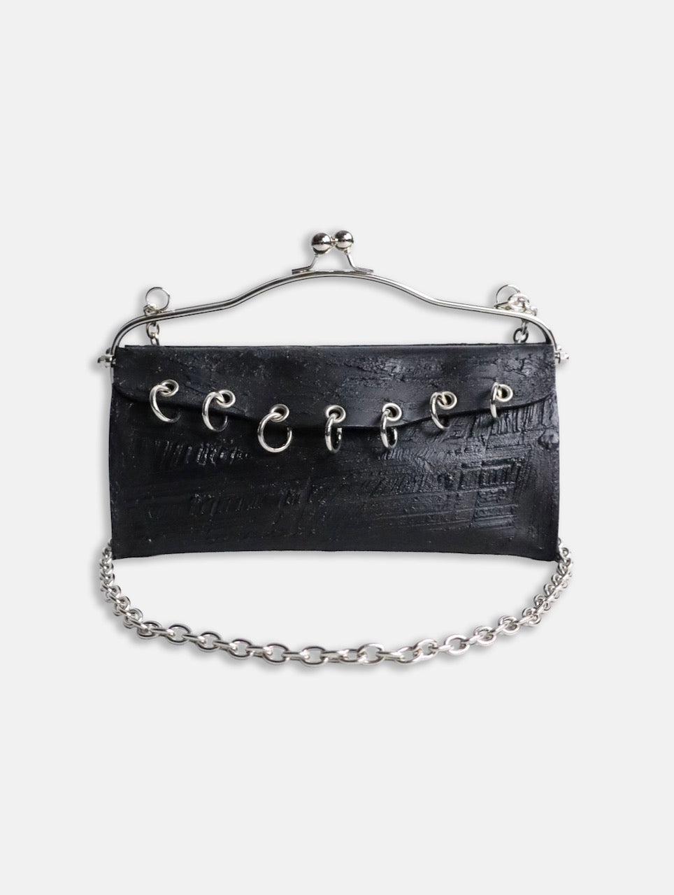kagari yusuke chatelaine bag black