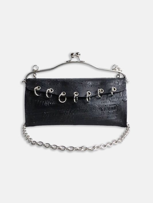 kagari yusuke chatelaine bag black