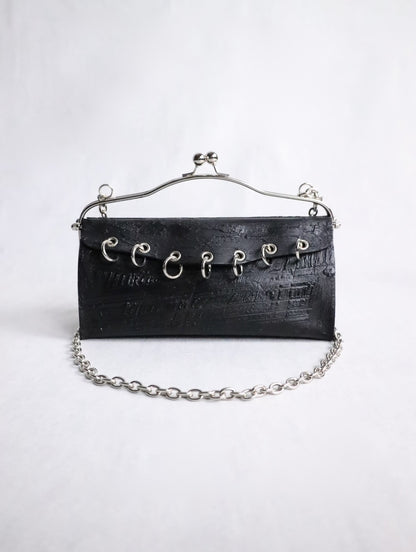 kagari yusuke chatelaine bag black