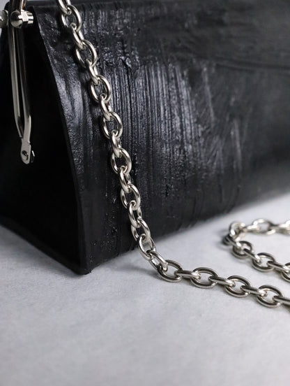 kagari yusuke chatelaine bag black