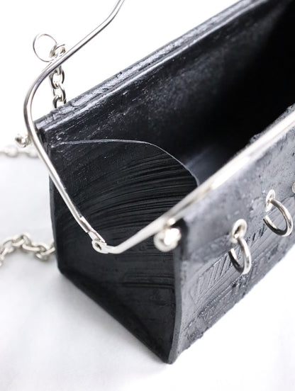 kagari yusuke chatelaine bag black
