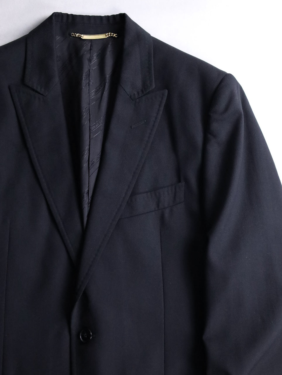 Dolce&Gabbana 3B tailored jacket single black