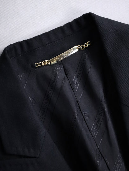 Dolce&Gabbana 3B tailored jacket single black