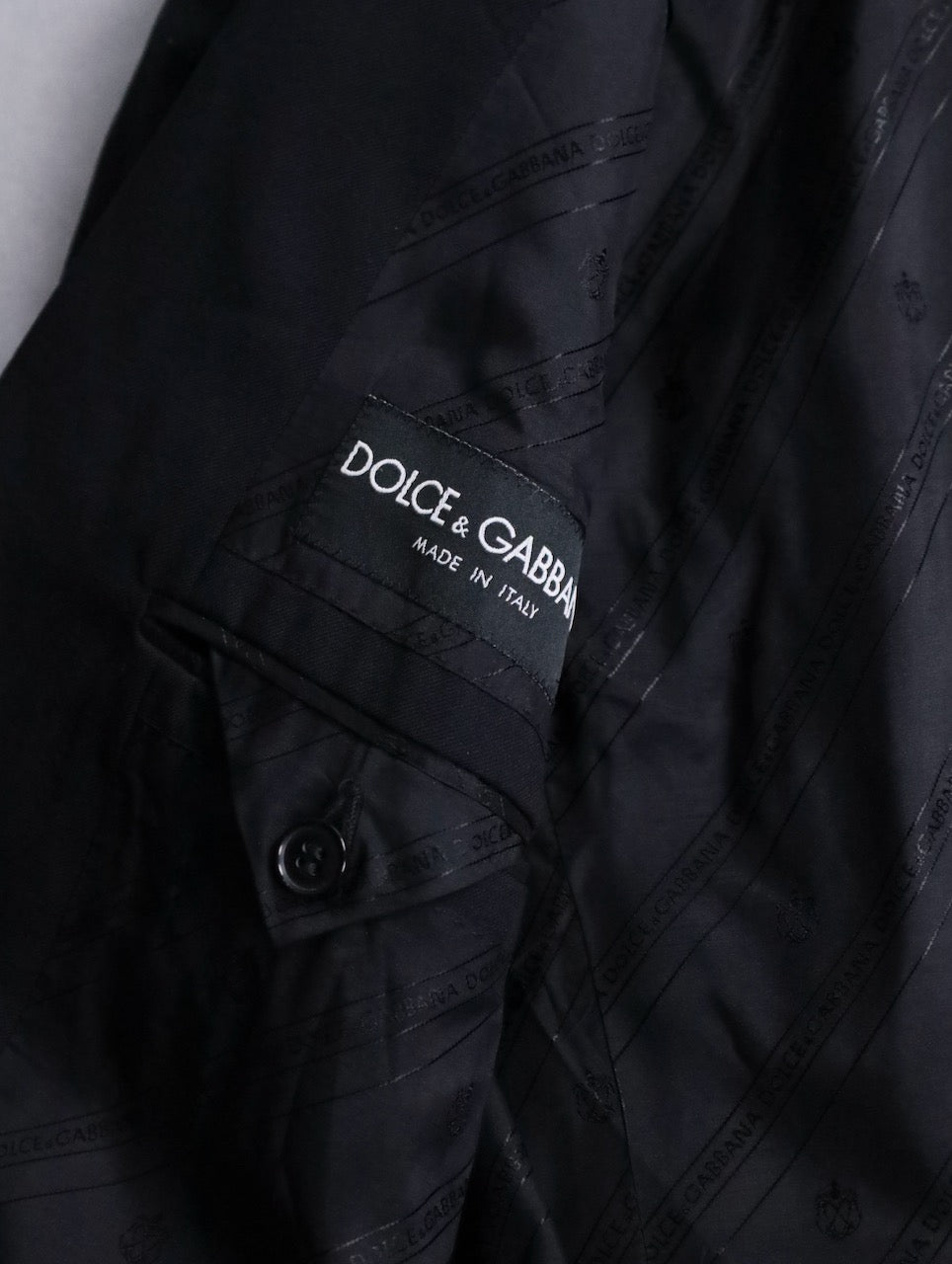 Dolce&Gabbana 3B tailored jacket single black
