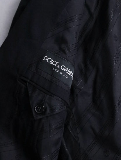 Dolce&Gabbana 3B tailored jacket single black