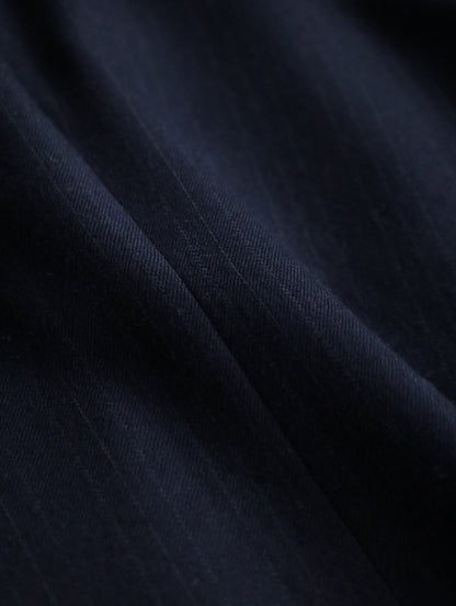 GEFOFFREY BEENE stripe tailred jacket 2B navy