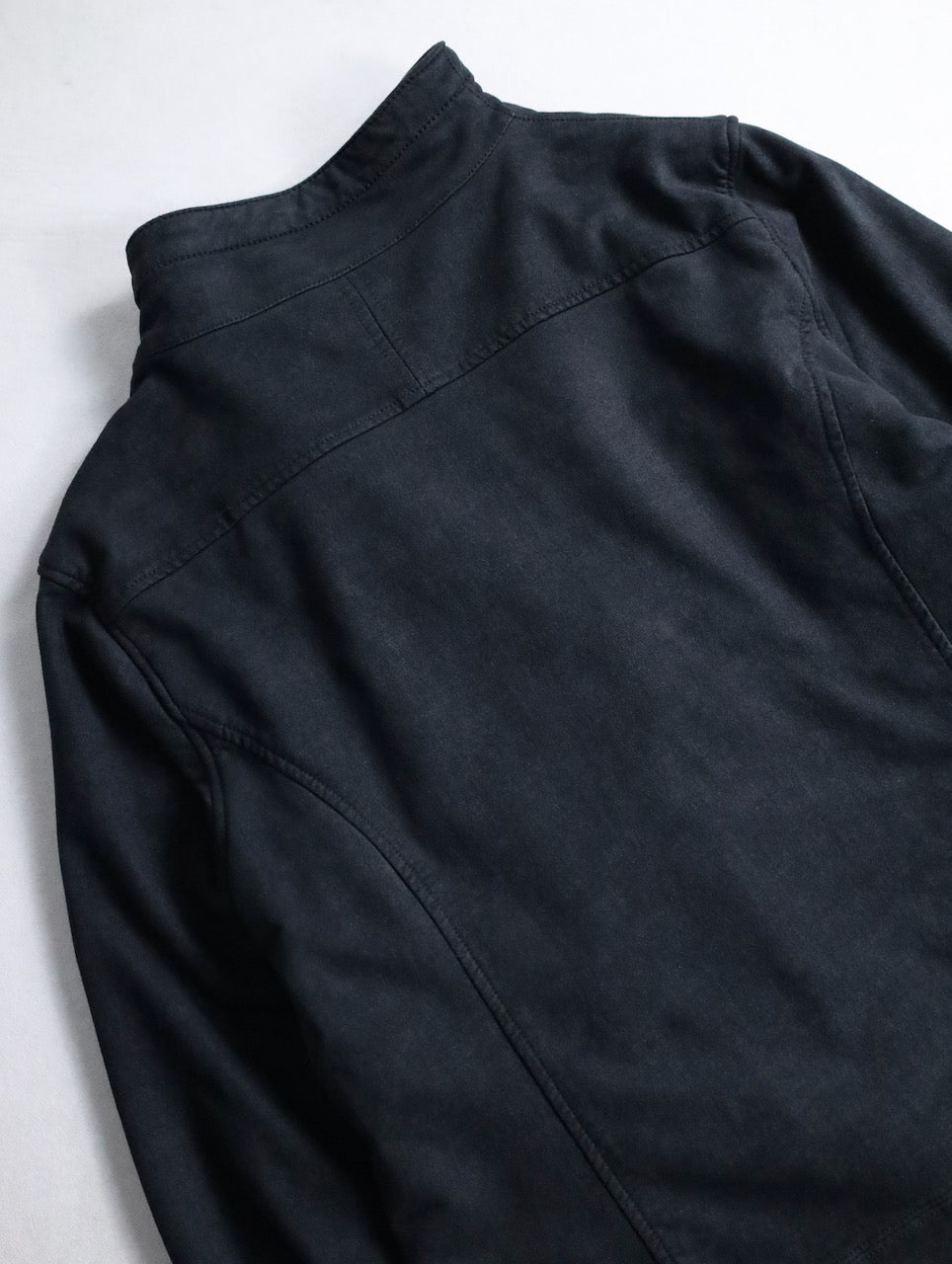 single sweat treated jacket black
