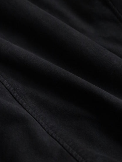 single sweat treated jacket black
