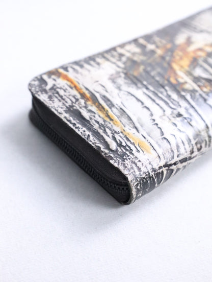 Kagari Yusukemw zip-around long wallet urban came