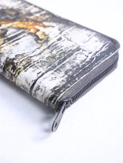 Kagari Yusukemw zip-around long wallet urban came
