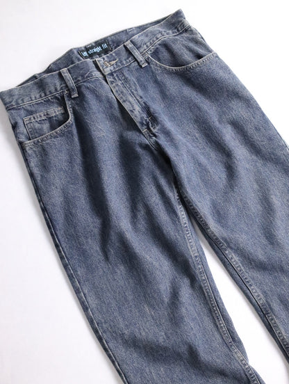 Lee buggy denim pants indigo